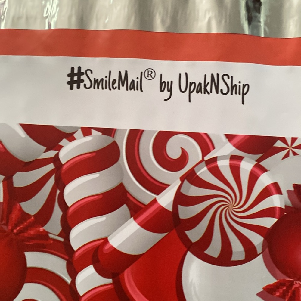 Candy Cane Lollipop Designer Poly Mailers Envelopes Printed Bags 10x13 (25 Pack - Picture 9 of 11